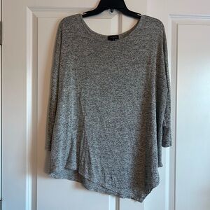 The Limited Heather Gray Knit Top
